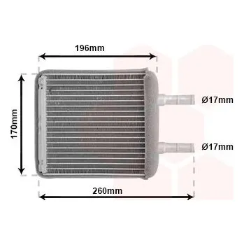 Výměník tepla Výměník tepla, vnitřní vytápění AGB 4042N8-1