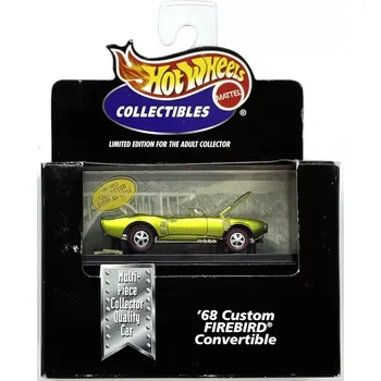 autíčko HOT WHEELS - '68 Custom Firebird Convertible LightGreen (E8)