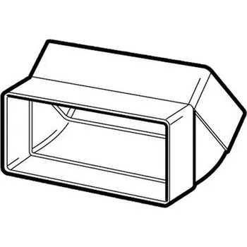 Příslušenství pro digestoř Airforce 575 - vertikální koleno 45°