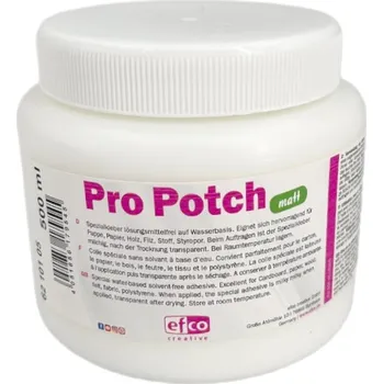 Lak na dřevo EFCO Lepidlo a lak na vodní bázi Pro Potch matný 500ml