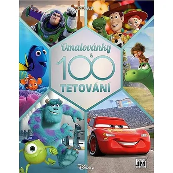 omalovánky Omalovánky & 100 tetování Disney kluci Kniha