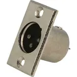 Konektor XLR 3pin vidlice do panelu