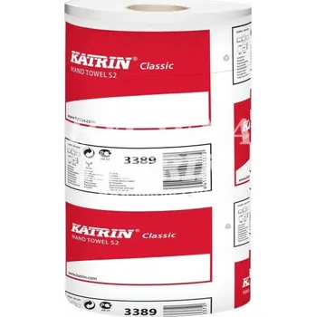 Toaletní papír Ručník papírový KATRIN v roli 2 vrstvy 12 rolí
