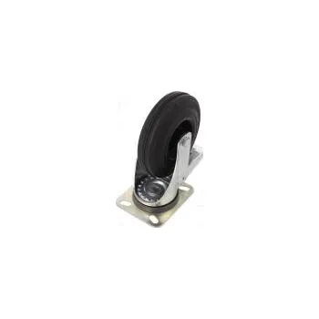 Pojezdové kolečko Pojezdové kolo Ø 200mm W 50mm H 240mm otočné s brzdou 142kg