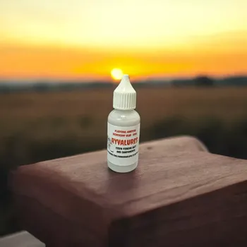 RYVALURES-PLASTISOL COLOR IRIDESCENT BLUE 30ML. (BARVA DO TEKUTÉ GUMY IRIDESCENT BLUE 30ML.)