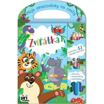 omalovánky Moje omalovánky na cesty Zvířátka Kniha