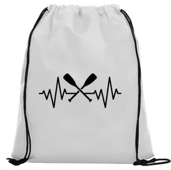 Sportovní vak Vak na záda - Tep vodáci Růžová