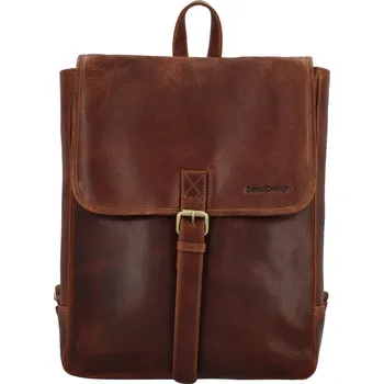 Kožený batoh hnědý - SendiDesign Vulcano hnědá