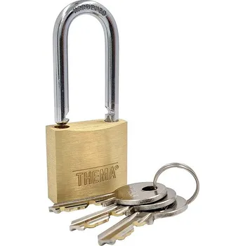 Visací zámek Visací zámek 9240 ALS Ms 40 dl.oko 3kl. THEMA "AKČNÍ CENA BEZ SLEVY"