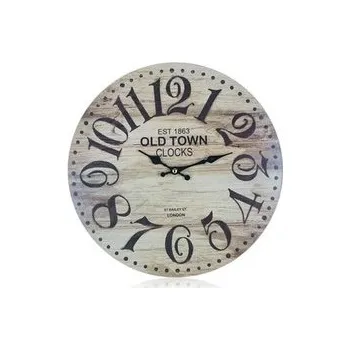 Hodiny HOME DECOR Hodiny nástěnné OLD TOWN 34 cm