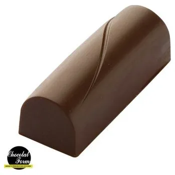Nádoba na pečení Forma na pralinky kulatý obdelník s linkou 43x15x14mm - CHOCOLATE WORLD