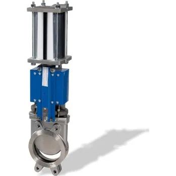 Ventil 170 Šoupátko nožové mezipřírubové s pneupohonem dvojčinným Dimenze (DN): DN 250