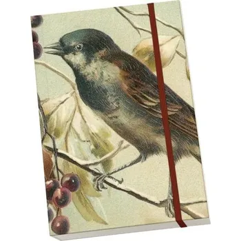 Set školních potřeb Notatnik ozdobny A5 STNOTE 117 Ptaszek na gałęzi