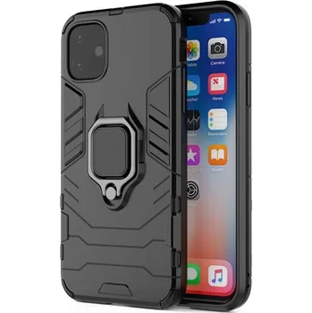 Pouzdro na mobilní telefon Zadní kryt Ring Armor na Iphone 15 Black