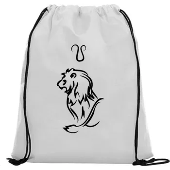 Sportovní vak Vak na záda - Znamení Lev Růžová