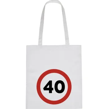 Nákupní taška Plátěná taška - 40 Růžová