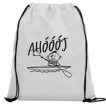 Sportovní vak Vak na záda - Ahoooj Bílá