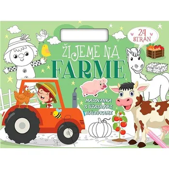 omalovánky Žijeme na farme Kniha