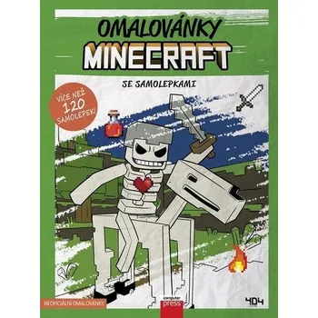 omalovánky Computer Press Omalovánky Minecraft se samolepkami (2024)