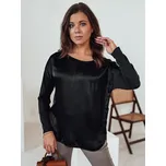 Dámská halenka oversize SILKINEA s přívěskem RY2668 Barva: Černá, Velikost: ONE SIZE