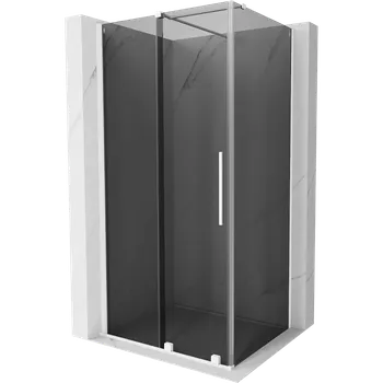 Mexen Velar posuvná sprchová kabina 90 x 75 cm, grafit, bílá - 871-090-075-41-20 Sprchové kouty