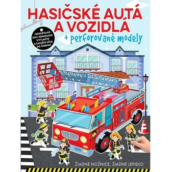 omalovánky Hasičské autá a vozidlá Kniha