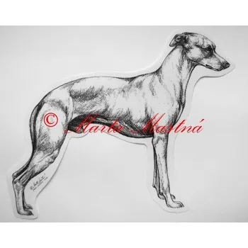 Samolepka vipet c216 - Malá - přibližně jako pohlednice