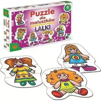 Puzzle ALEXANDER Baby puzzle Panenky 6v1 (2-7 dílků)