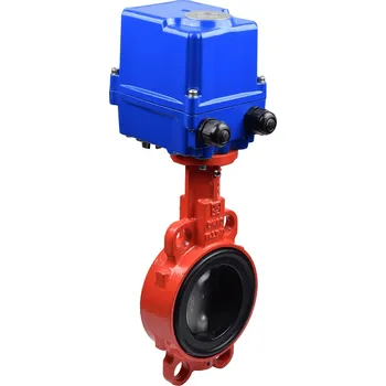 Ventil 624B Klapka mezipřírubová s elektropohonem EQM Napájecí napětí: 230V AC, Dimenze (DN): DN 65