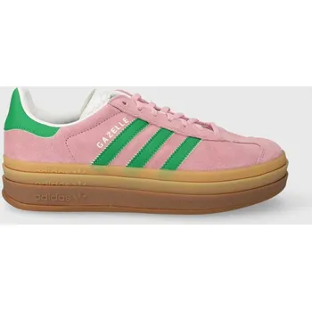 Pánské tenisky Semišové tenisky adidas Originals Gazelle Bold IE0420 růžová 30X, EUR 41 1/3
