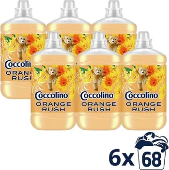 Přípravek na praní COCCOLINO Orange Rush 6 × 1700 ml