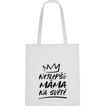 Plátěná taška - Nejlepší máma na světě Černá