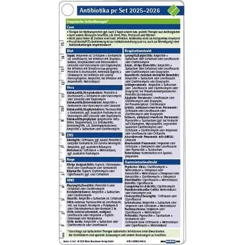 Antibiotika pocketcard Set 2025-26 - Hof, Herbert