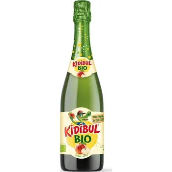 KIDIBUL Dětský šumivý nápoj jablko BIO 750 ml
