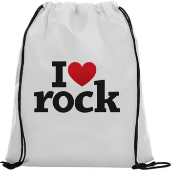 Vak na záda - I love rock Černá