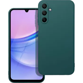 Pouzdro na mobilní telefon Matt Case pro Samsung Galaxy A15 5G/A15 4G zelené