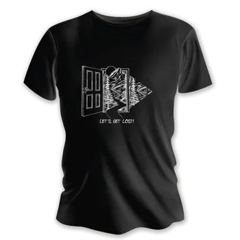 Dámské tričko Dámské lovecké tričko TETRAO dveře - černé S