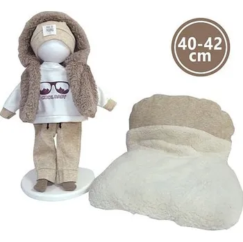 Doplněk pro panenku Llorens New Born M738-99 obleček pro panenku miminko 40-42 cm