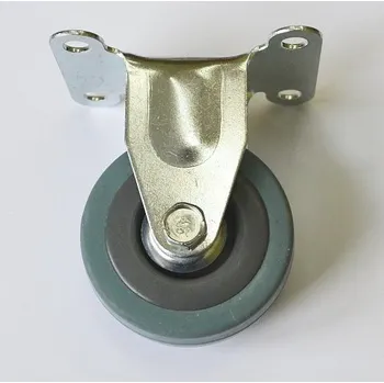 Pojezdové kolečko Kolečko 50x16 pevné šedá guma 27 kg