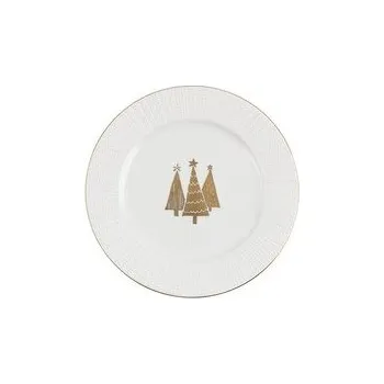 Talíř TALÍŘ GOLDEN CHRISTMAS TREE 20,5CM