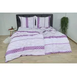 Bavlněné povlečení PLUS 4dílné AIDA fialové