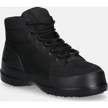 Dámská zimní obuv Nubukové turistické boty Moon Boot MB LUNA TREK MID NUBUCK 80D2480070.N001.M černá 99X, EUR 42