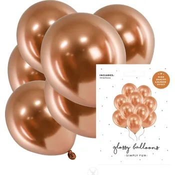 Balónek Balónky - Glossy - Měděné 30cm