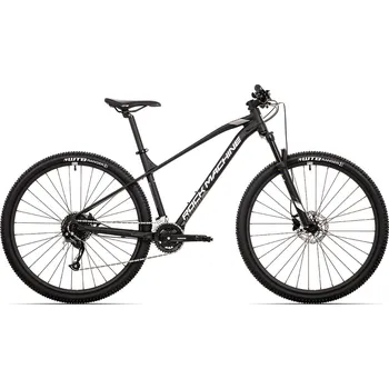 Horské kolo Kolo MTB ROCK MACHINE Manhattan 90-29 2022 mat black-dark silver-silver Velikost rámu: 15