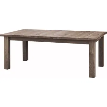 Jídelní stůl Havlíček truhlářství Dubový pevný stůl, rozměr 240x100x78cm - v různých barevných odstínech