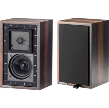 Audio Musical Fidelity LS3/5A (2-pásmová uzavřená regálová reprosoustava. Měniče: 1x110mm LF, 1x19mm HF; 80Hz-20kHz+/- 3 dB (cena za pár))