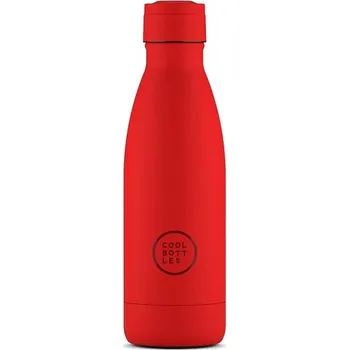 Termoska Cool Bottles nerezová termolahev Vivid Red třívrstvá 350 ml