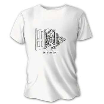 Pánské tričko Pánske poľovnícke tričko TETRAO dvere - bílé 2XL