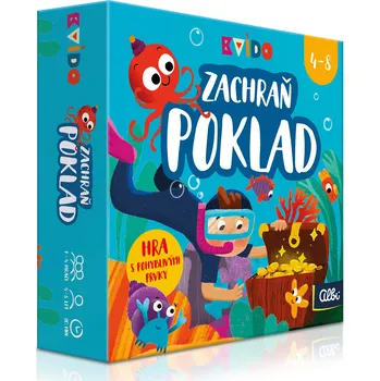 Albi Kvído Zachraň poklad Desková hra Albi Kvído Zachraň poklad