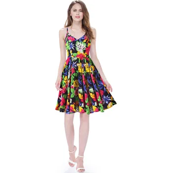 Dámské šaty Ever Pretty krátké šaty květinové 5532 Velikost: XXL / 44 / 12 / 16